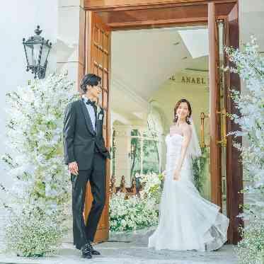 星ヶ丘迎賓館 アートグレイスクラブ 写真映えもばっちりなスポットだから、前撮り撮影も大人気