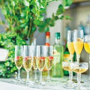 ウェディングホール ラ・ボア・ラクテ 併設のバーカウンターも☆