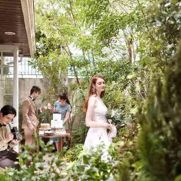 Rouge Blanc(ルージュ:ブラン) ●BRASSグループ どこを切り取ってもナチュラルで緑溢れる空間。