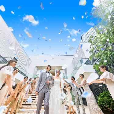 アルカンシエル luxe mariage 名古屋 青空貸切の空間!