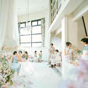 挙式後、ふたりの言葉で直接感謝の気持ちを皆様に伝えられる時間♪