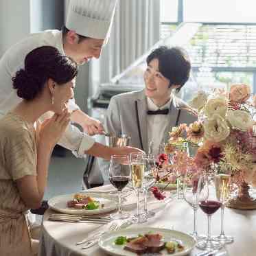 アルカンシエル luxe mariage 名古屋 おもてなしの料理が自慢