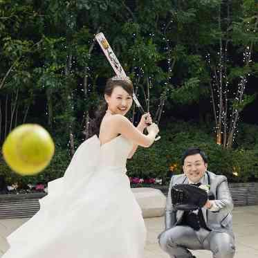 アルカンシエル luxe mariage 名古屋 遊び心を取り入れて