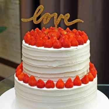 アルカンシエル luxe mariage 名古屋 ケーキトッパーで華やかに☆