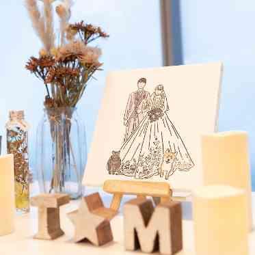 アルカンシエル luxe mariage 名古屋 手作りのアイテムでおふたりらしく。