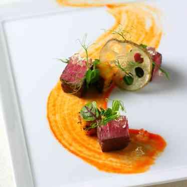 アルカンシエル luxe mariage 名古屋 現地に赴き、こだわって食材を厳選。