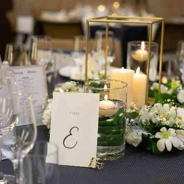 アルカンシエル luxe mariage 名古屋 ナイトウエディングはキャンドルも幻想的☆