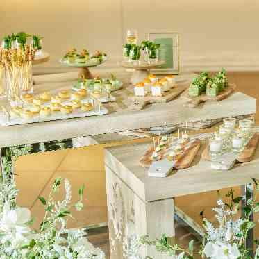 アルカンシエル横浜 luxemariage 様々なフィンガーフードをご用意!