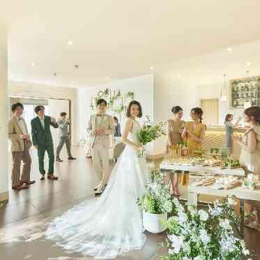 アルカンシエル横浜　luxemariage  ウエルカムパーティスペース