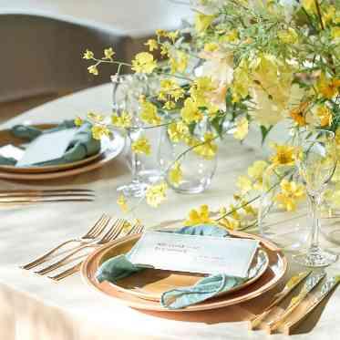 アルカンシエル横浜 luxemariage 好みのコーディネートでゲストの皆様をお出迎え♪