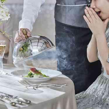 アルカンシエル横浜 luxemariage 出来立てのお料理