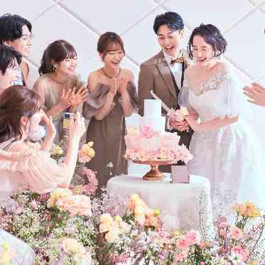 アルカンシエル横浜 luxemariage ケーキ入刀☆