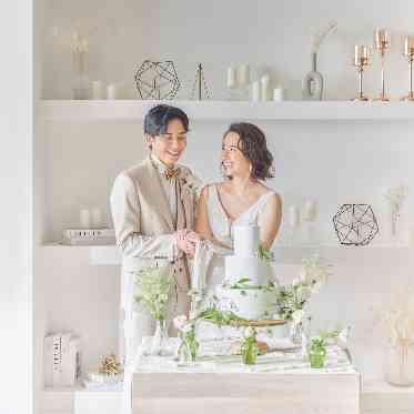 アルカンシエル横浜　luxemariage  ケーキ入刀シーンもオリジナルデザインで映える