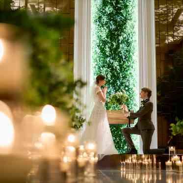 ロマンチックなナイトアレンジも可能