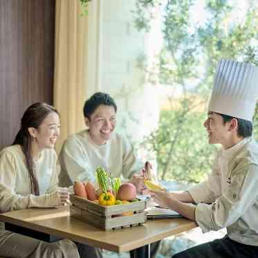 Argent Parme(アージェントパルム) ●BRASSグループ 料理はシェフと直接打ち合わせが可能