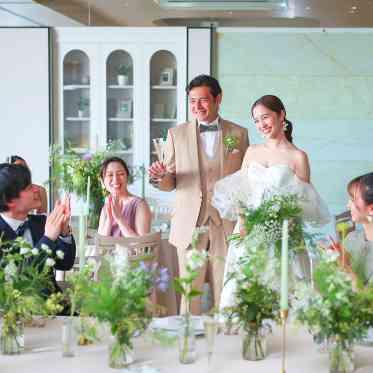 AILE d’ANGE garden(エル・ダンジュ ガーデン) ゲストと近い距離でパーティーを楽しんで