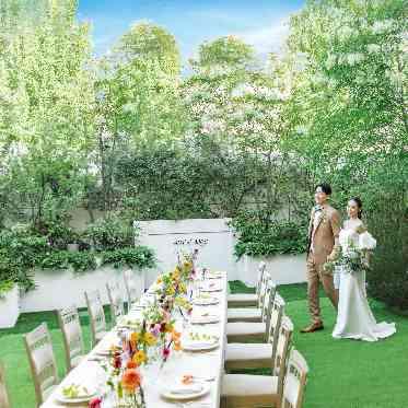 AILE d’ANGE garden(エル・ダンジュ ガーデン) 青空と緑に囲まれてガーデンパーティーを