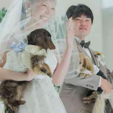 AILE d’ANGE garden(エル・ダンジュ ガーデン) 挙式中もわんちゃんと一緒に