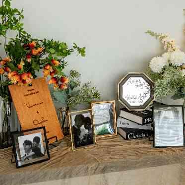 AILE d’ANGE garden(エル・ダンジュ ガーデン) ラウンジにはおふたりらしいアイテムを