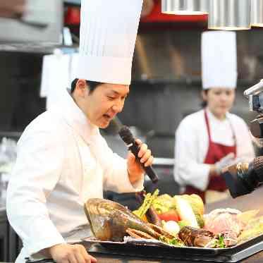 AILE d’ANGE garden(エル・ダンジュ ガーデン) キッチンと会場を繋いだライブ中継も大人気!