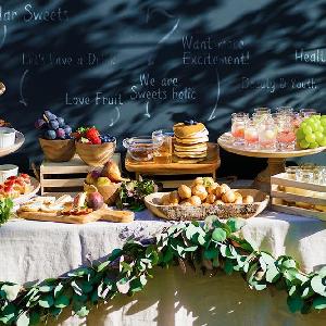 AILE d’ANGE garden(エル・ダンジュ ガーデン) オシャレにガーデンを飾ってビュッフェタイム♪ビュッフェ内容も相談しながら決めます