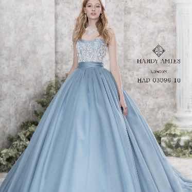 AILE d’ANGE garden(エル・ダンジュ ガーデン) 色鮮やかなブルーのドレス