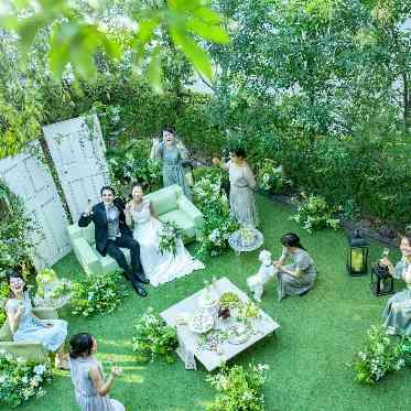 AILE d’ANGE NAGOYA(エル・ダンジュ ナゴヤ) 名駅すぐにもかかわらず緑あふれるガーデンでアットホームな時間を