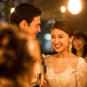 AILE d’ANGE NAGOYA(エル・ダンジュ ナゴヤ) 花嫁の笑顔が眩しい、ゲストとの楽しいひととき