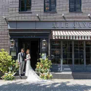 AILE d’ANGE NAGOYA(エル・ダンジュ ナゴヤ) エントランスでゲストをお出迎えも