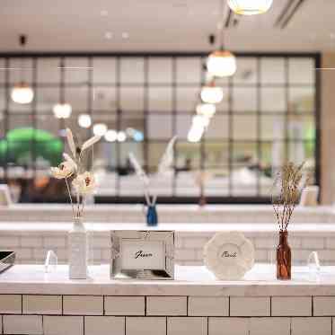 AILE d’ANGE NAGOYA(エル・ダンジュ ナゴヤ) ウェルカムスペースもお二人らしく自由に装飾できる