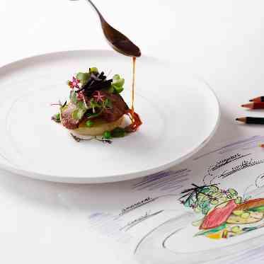 AILE d’ANGE NAGOYA(エル・ダンジュ ナゴヤ) シェフが打合せをして、オリジナルメニューも考案。思い出の味を再現して。