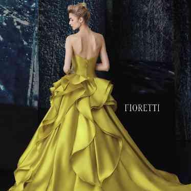 AILE d’ANGE NAGOYA(エル・ダンジュ ナゴヤ) 鮮やかなイエローのドレス