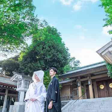 東郷神社・ルアール東郷 一万坪の自然に包まれた原宿の杜で上げる神前式。