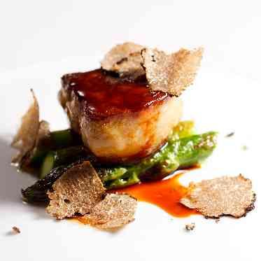 ザ フナツヤ フォアグラのソテー、トリュフ添え