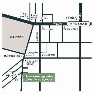 アーモニー アグレアーブル(旧マノワール・ディノ)/テイクアンドギヴ・ニーズウェディング 案内図