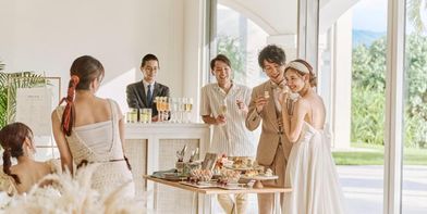 太陽が彩る自然の教会 披露宴会場の写真3