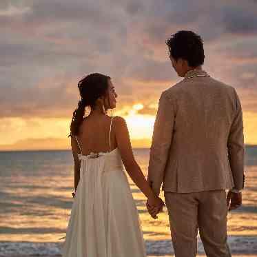 太陽が彩る自然の教会/アールイズ・ウエディング サンセット