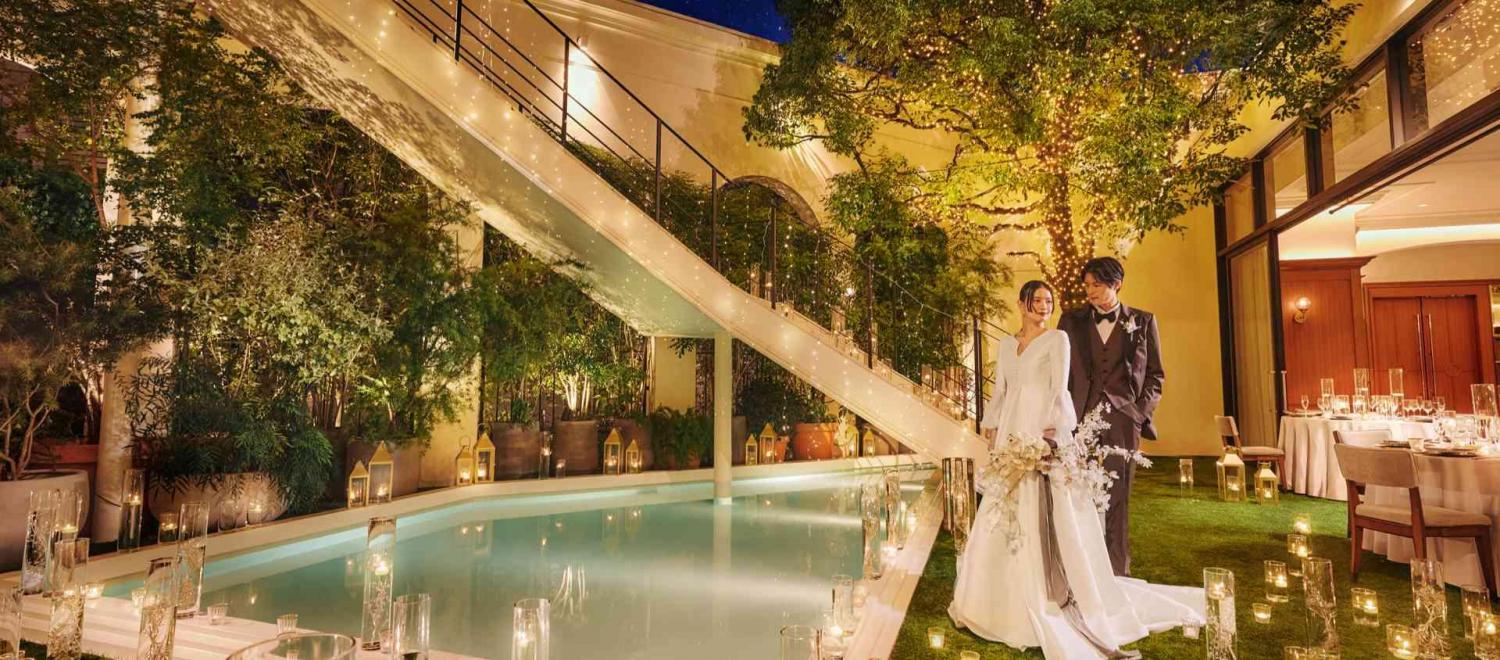 アーフェリーク白金/テイクアンドギヴ・ニーズウェディング ガーデン