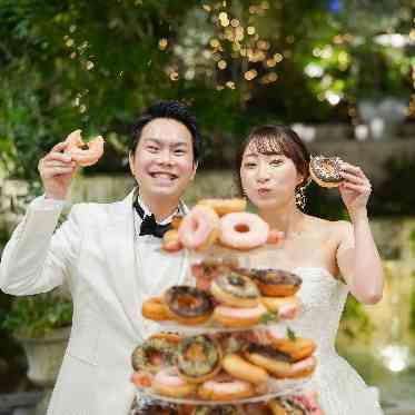 アーカンジェル代官山/テイクアンドギヴ・ニーズウェディング ドーナツタワーでファーストバイト