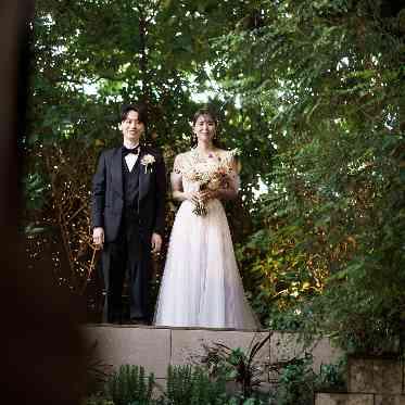 アーカンジェル代官山/テイクアンドギヴ・ニーズウェディング 都内とは思えない緑溢れるガーデン