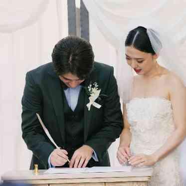 麻布迎賓館/テイクアンドギヴ・ニーズウェディング 結婚署名に署名