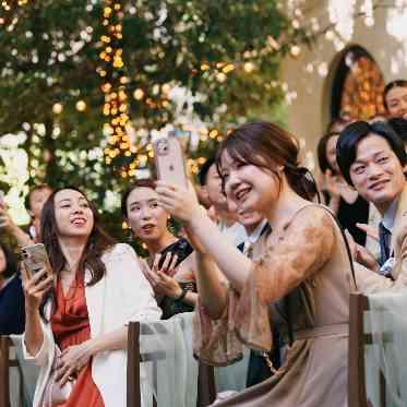 麻布迎賓館/テイクアンドギヴ・ニーズウェディング ドキドキの入場前