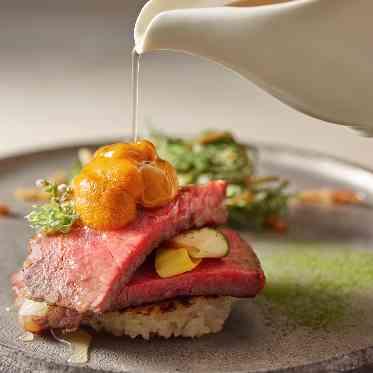 麻布迎賓館/テイクアンドギヴ・ニーズウェディング 目の前で仕上げるお料理