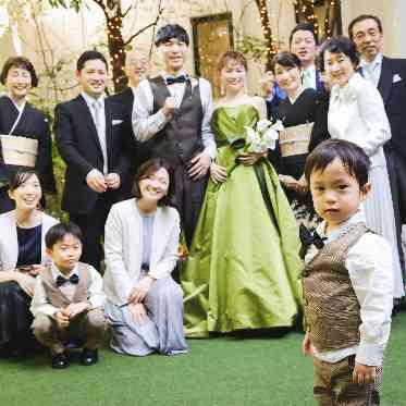 パーティー中はガーデンに出て、フリータイムも