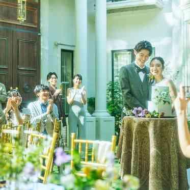 麻布迎賓館/テイクアンドギヴ・ニーズウェディング 花と緑に囲まれた庭のある貸切一軒家