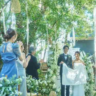 麻布迎賓館/テイクアンドギヴ・ニーズウェディング 緑溢れる空間が広がるガーデン