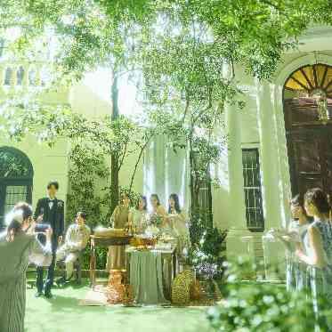 麻布迎賓館/テイクアンドギヴ・ニーズウェディング 緑溢れる空間が広がるガーデン