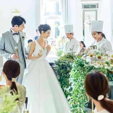 表参道TERRACE/テイクアンドギヴ・ニーズウェディング 動きのあるカジュアルなパーティが叶う