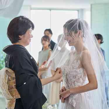 SAKURA SKY PALACE 想いを込めたベールダウン、家族の絆を感じる瞬間