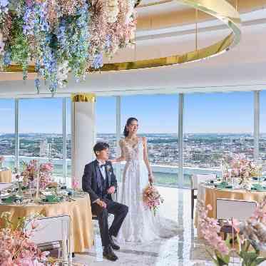 SAKURA SKY PALACE 空と一体になるような絶景に包まれて、心に残る祝宴を